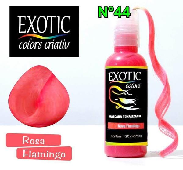 Exotic Colors Máscara Tonalizante - Rosa Flamingo