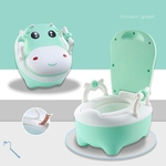 Extra Large Cartoon 3D Cute Child Toilet Baby Potty with Cotton Pad Brush