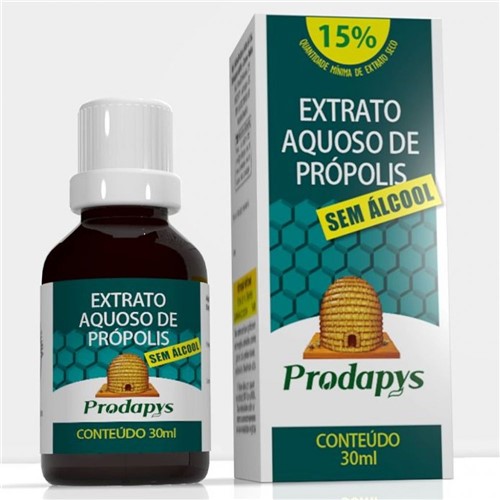 Extrato Aquoso de Própolis Sem Álcool 30ml Prodapys