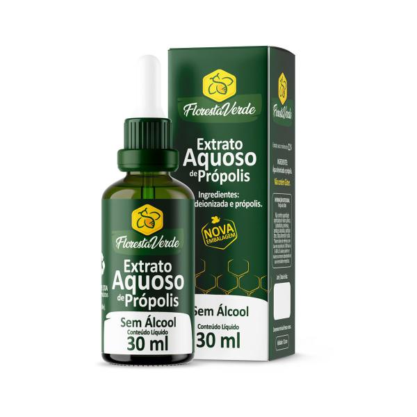 Extrato Aquoso de Própolis Verde 30ml - Floresta Verde