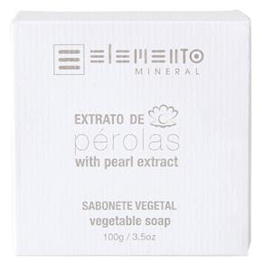 Extrato de Pérolas Elemento Mineral - Sabonete Vegetal 100ml