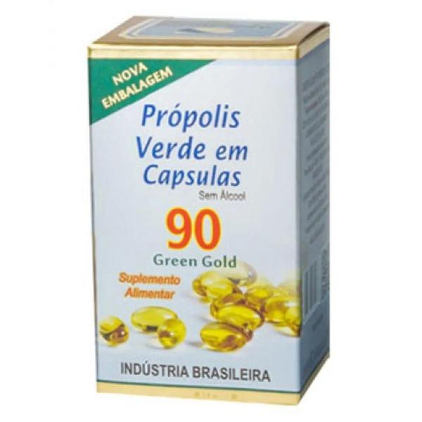 Extrato de Propolis Verde 90 Cápsulas - Apis Brasil - Apis-brasil