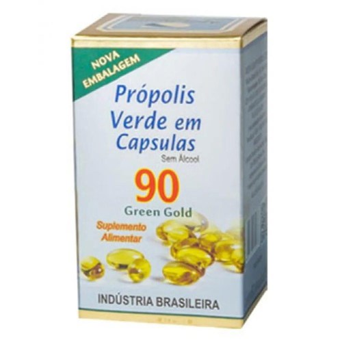 Extrato de Propolis Verde 90 Cápsulas - Apis Brasil