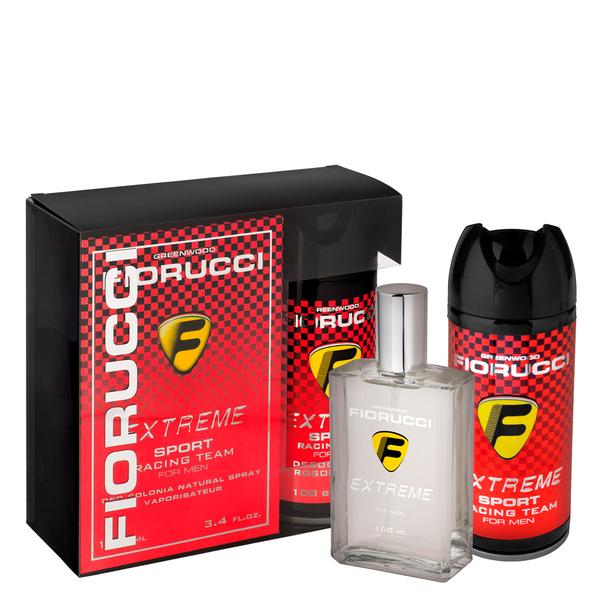 Extreme Sport Racing Team For Men Fiorucci - Masculino - Deo Colônia - Perfume + Desodorante Spray