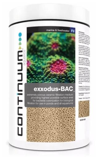 Exxodus Bac Cubos Bio Filtragem 250ml Continuum