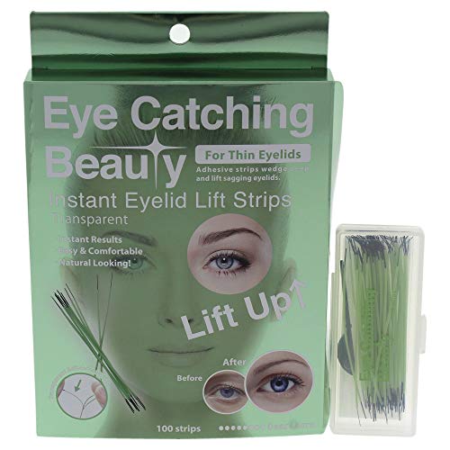 Eye Catching Beauty Instant Eyelid Lift Strips By Dear Laura For Women - 100 Pc Strips