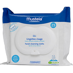 Facial Cleansing Cloths Toalhetes 25 Unidades - Mustela
