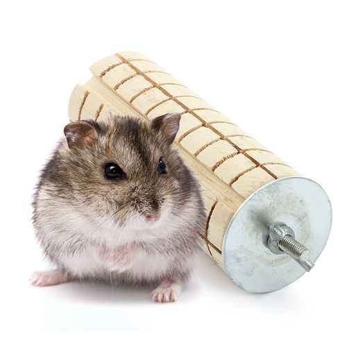 FACILLA® dentes de madeira Grinding Chew Toy gaiola Platform Prateleira para Hamster Rato Chinchilla