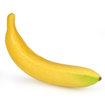 Falso realista Yellow Banana Artificial Lifelike Fruit Casa