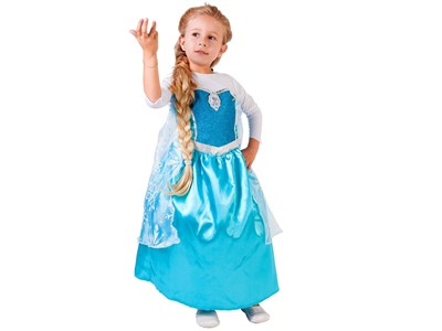 Fantasia Elsa Luxo - Frozen - Infantil