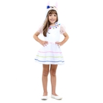 Fantasia Lhama Vestido com Capuz Infantil