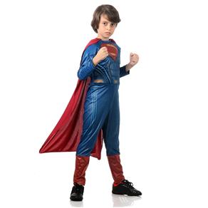 Fantasia Super Homem Infantil Luxo - Liga da Justiça - P