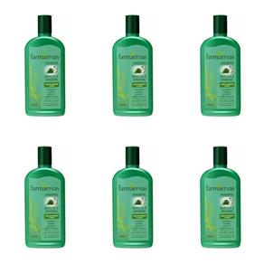 Farmaervas Babosae Ginseng Shampoo 320ml - Kit com 06