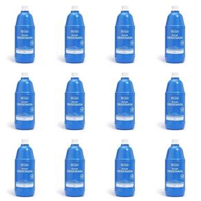 Farmax Água Oxigenada Antisséptica 10vol 1 L - Kit com 12