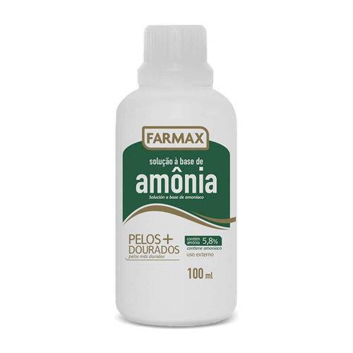 Farmax Amônia Pelos + Dourados Líquida 100ml