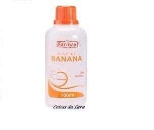 Farmax Óleo de Banana Diluente de Esmaltes 100ml (Kit C/12)