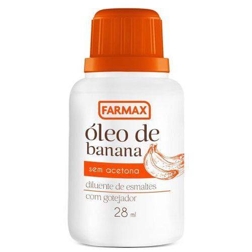 Farmax Óleo de Banana Diluente de Esmaltes 28ml (kit C/12)