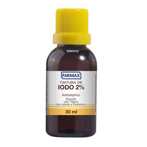 Farmax Tintura de Iodo Vidro 30ml