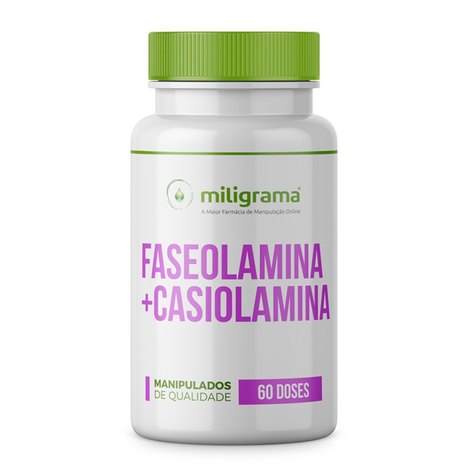 Faseolamina 400Mg com Casiolamina 300Mg Cápsulas - 60 Doses