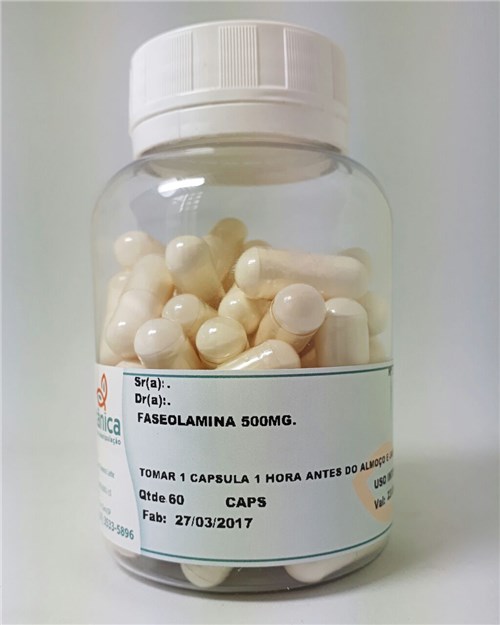 Faseolamina 500mg - Bloqueador de Carboidratos