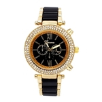 Fashion Luxury Women Stainless Steel Quartz Analog Wrist Watch BK