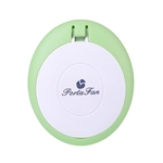 Fashion Mini Fan USB Rechargeable Makeup Mirror Cooling Fan Portable Cooler