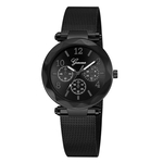 Fashion Stainless Steel Men Military Sport Date Analog Quartz Wrist Watch