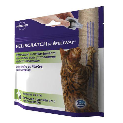 Feliway Feliscratch com 9 Pipetas de 5ml