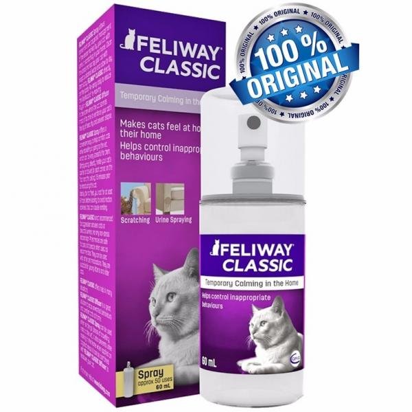 Feliway Spray de 60ml Ceva Sistema de Terapia para Gatos