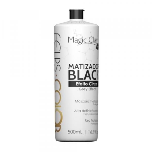 Felps Color Matizador Black Efeito Cinza Magic Clay 4K 500mL - Felps Profissional