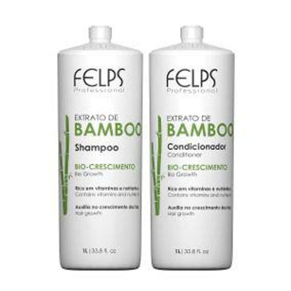 Felps Kit Shampoo e Condicionador Bamboo 2X1L - Felps Professional