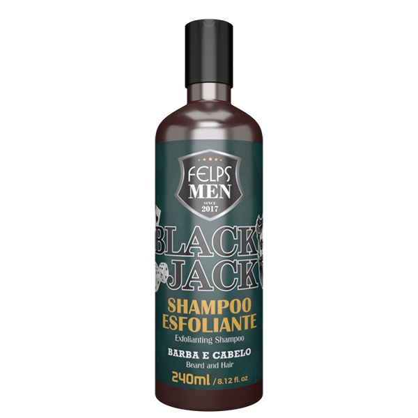 Felps Men Black Jack Shampoo Esfoliante 240 Ml