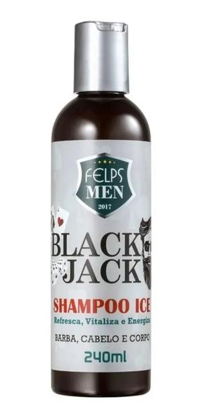 Felps Men Black Jack Shampoo Ice 240ml - Felps Professional