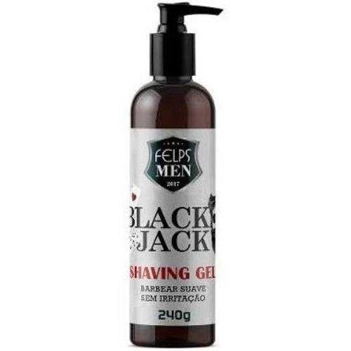 Felps Men Black Jack Shaving Gel para Barbear 240g - P - Felps Profissional
