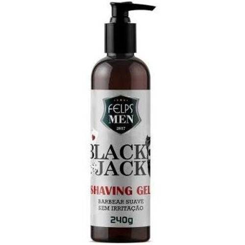 Felps Men Black Jack Shaving Gel para Barbear 240g