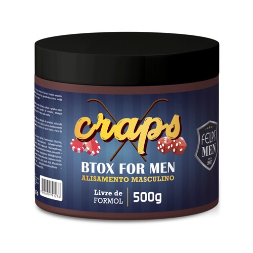 Felps Men Botox Alisamento Masculino Craps For Men 500g