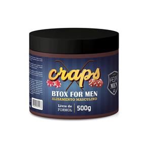 Felps Men Btox For Men Progressiva Masculina em Massa Craps 500g - P