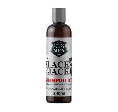 Felps Men Shampoo Ice Black Jack 240ml - Felps