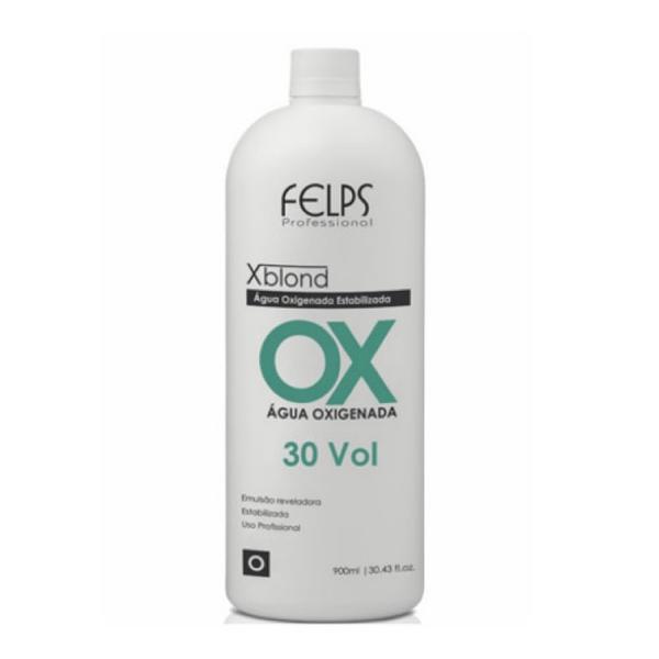 Felps Profissional Xblond OX Agua Oxigenada 30 Volumes 900ml