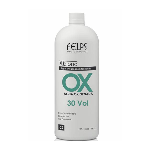 Felps Profissional Xblond OX Agua Oxigenada 30 Volumes 900ml