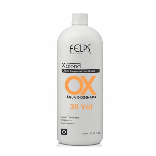 Felps Profissional Xblond Ox Agua Oxigenada 20 Volumes 900ml