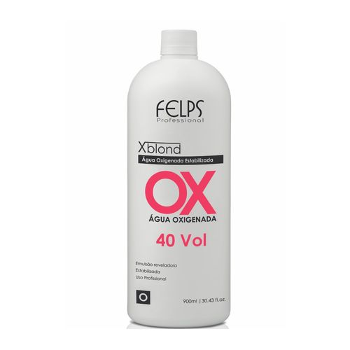 Felps Profissional Xblond Ox Água Oxigenada 40 Volumes - 900ml