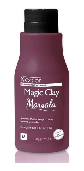 Felps Profissional Xcolor Magic Clay Marsala - Máscara 100ml