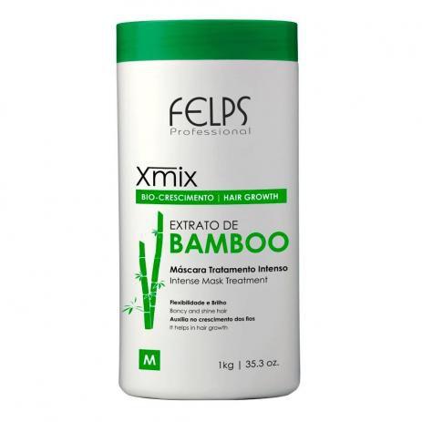 Felps Profissional XMix Bio-Crescimento Extrato de Bamboo - Máscara de Tratamento 1000g