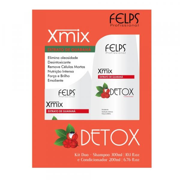 Felps Profissional Xmix Kit Duo Detox Extrato de Guaraná
