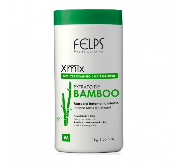 Felps Profissional Xmix Máscara Tratamento Extrato de Bamboo 1Kg