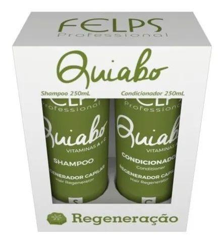 Felps Quiabo Kit Duo Home Care 2x250ml - Felps Professional