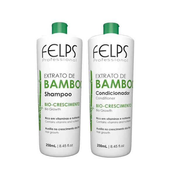 Felps Shampoo e Condicionador Extrato de Bamboo 1 Litro