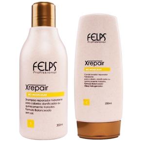Felps Xrepair Bio Molecular Duo Kit Shampoo e Condicionador