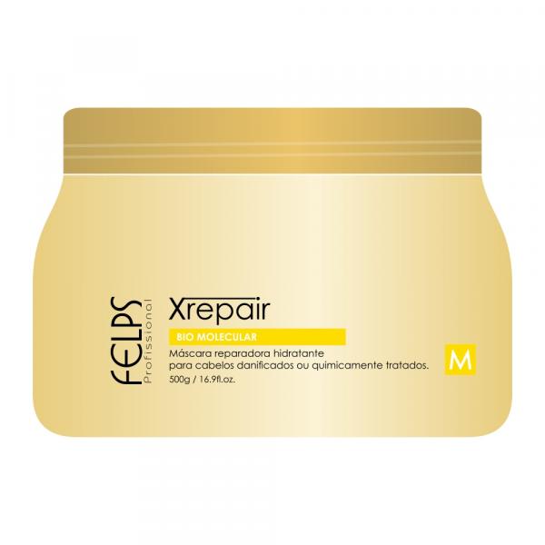Felps Xrepair Bio Molecular - Máscara Reparadora Hidratante - 500g - Felps